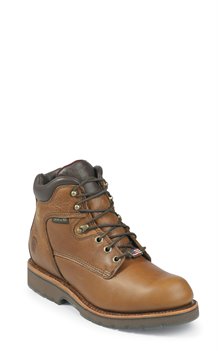 Light Brown Chippewa Boots McKelvie 6